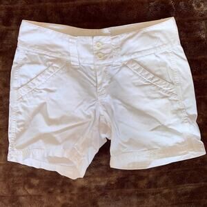 The North Face 4 White Cotton Duck‎ Shorts